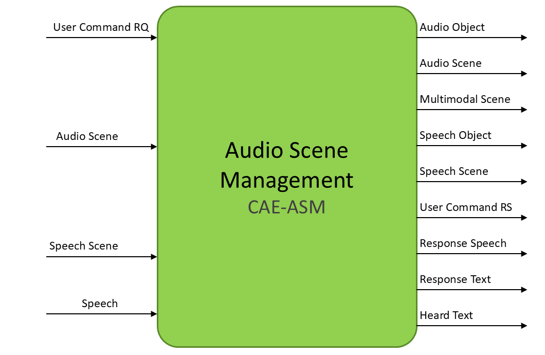 Audio Scene Management CAE-ASM AIM